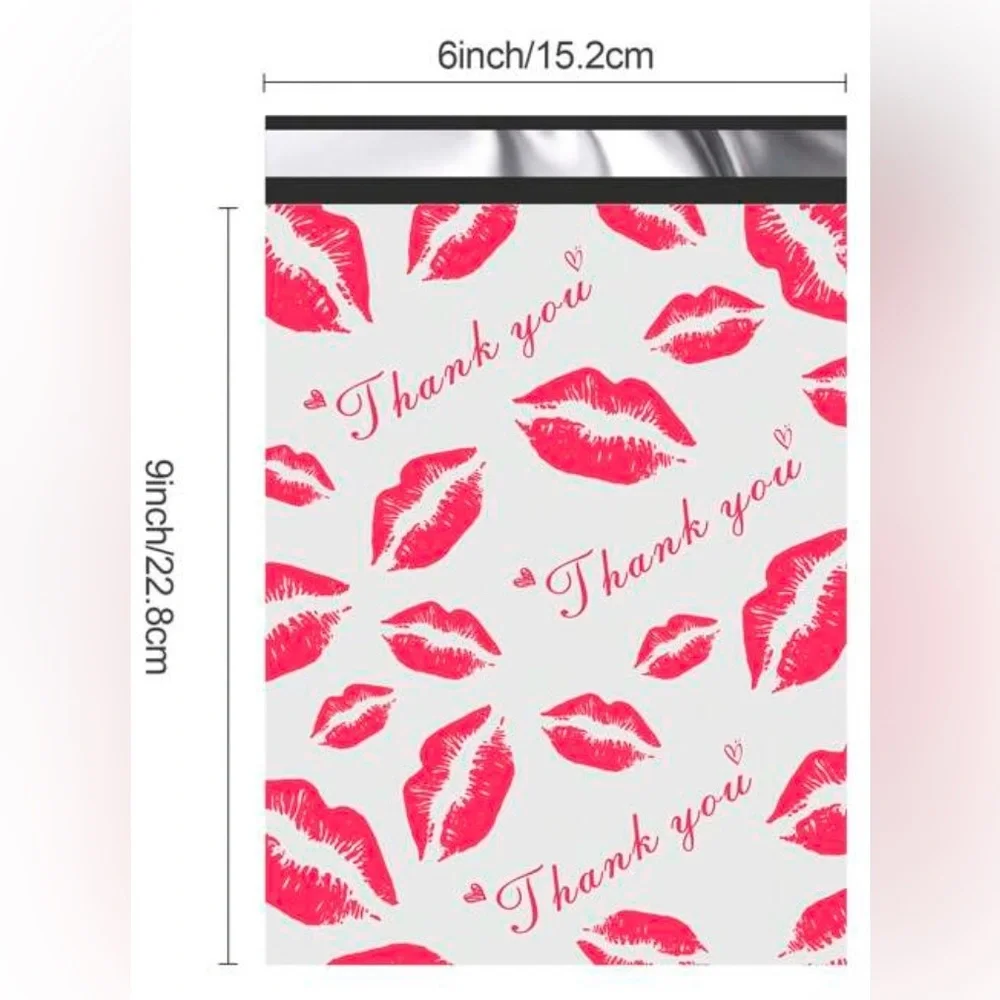 Valentines Day Polymailers Set of 20